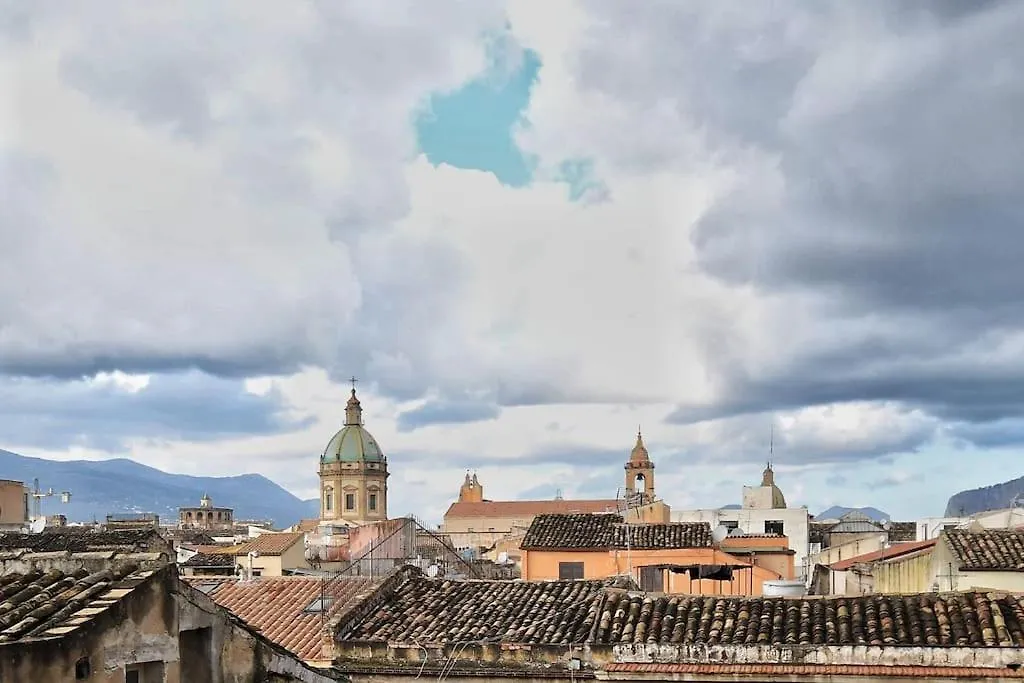 Apartman Iflat Casa Cuto Terrace On The Ancient City Palermo